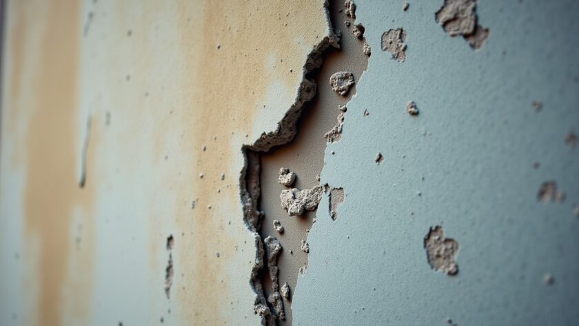 Façade endommagée : Estimation des coûts de réparation en fonction de la sévérité des fissures