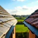 Comparaison des coûts et de la longévité entre toiture en ardoise et en tuile