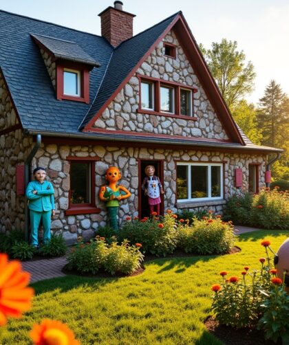 Maison Robert Tatin : Un hommage vibrant à l'Art Brut et à la décoration inventive