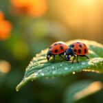 Larves de coccinelles : comprendre leur développement, leur identification et leur importance pour un jardin sain