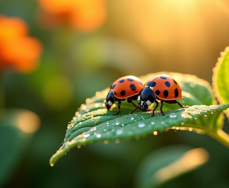 Larves de coccinelles : comprendre leur développement, leur identification et leur importance pour un jardin sain