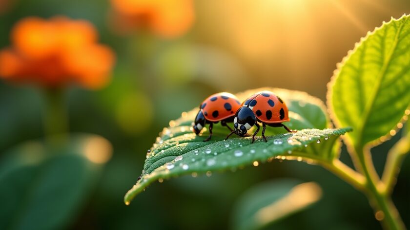 Larves de coccinelles : comprendre leur développement, leur identification et leur importance pour un jardin sain