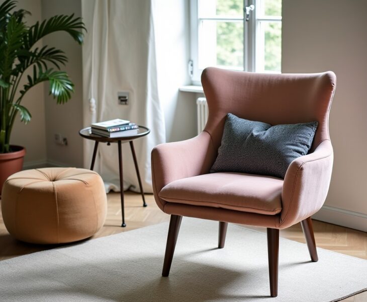 Fauteuil en Tissu : Alliez Confort et Écoresponsabilité pour sublimer votre Salon