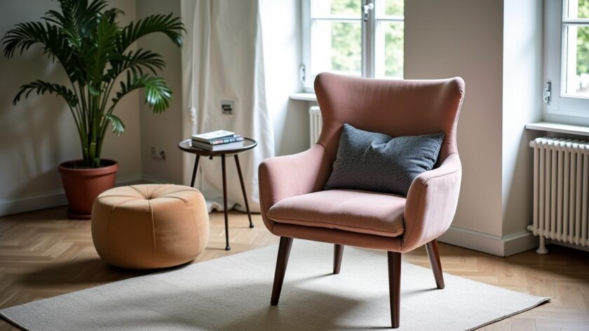 Fauteuil en Tissu : Alliez Confort et Écoresponsabilité pour sublimer votre Salon